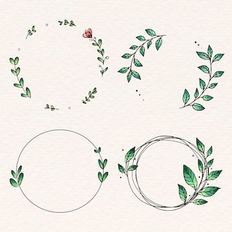 Laurel wreath set