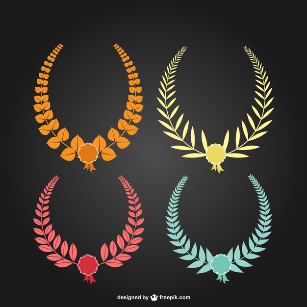 Laurel wreaths collection