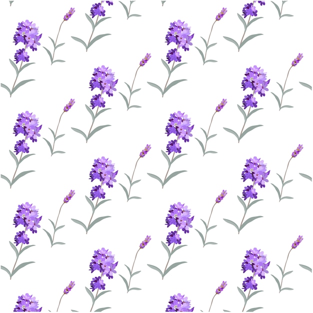 Free vector lavender pattern background