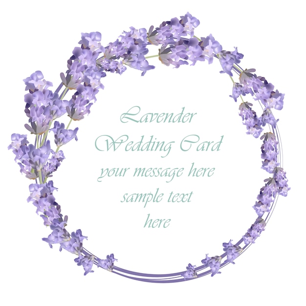 Free vector lavender ring design