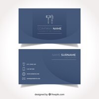 Free vector lawyer card template