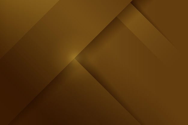 Layers of gold luxury shapes background