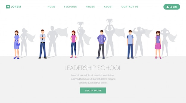 Leaders school website