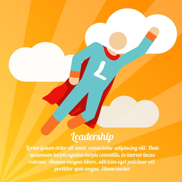 Leadership background design