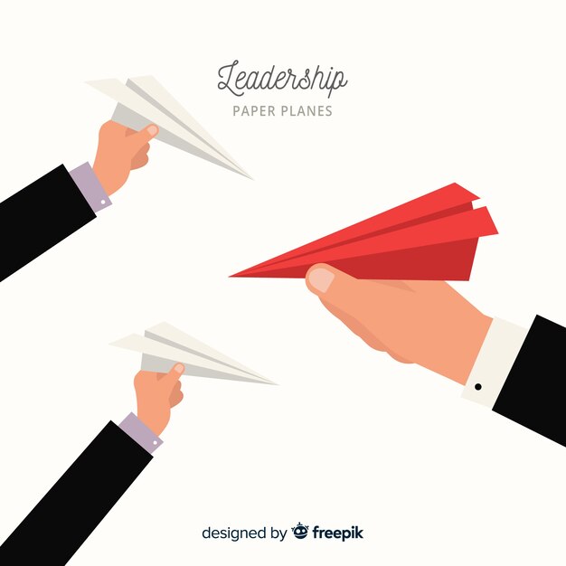 Leadership paper planes