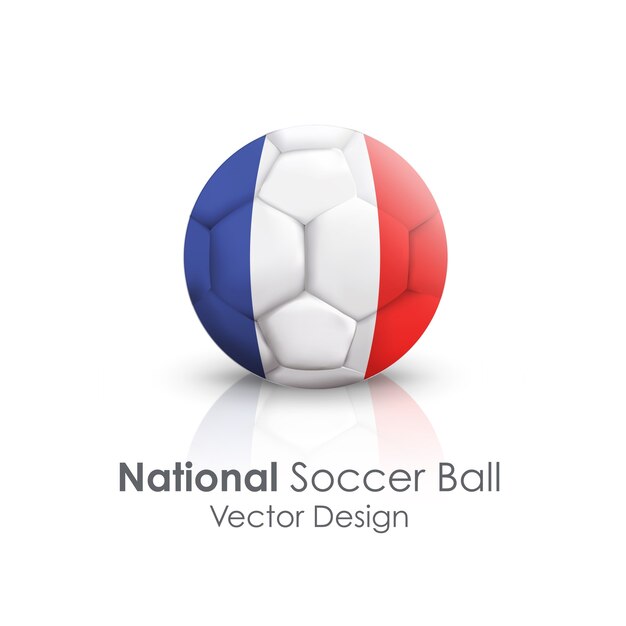 Кожаный мяч команда международный символ