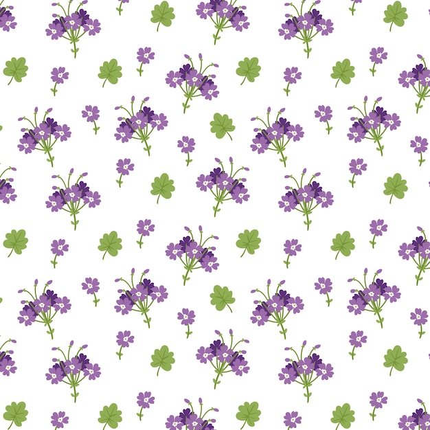 Free vector leaves pattern background