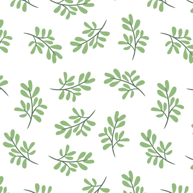 leaves pattern background