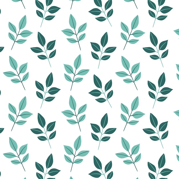 Leaves pattern background