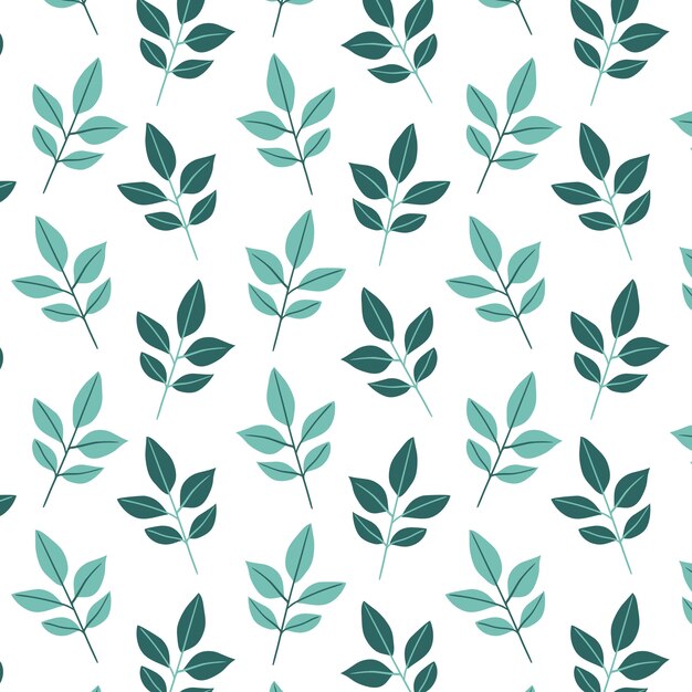 leaves pattern background