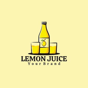 レモンジュースクリエイティブロゴ
