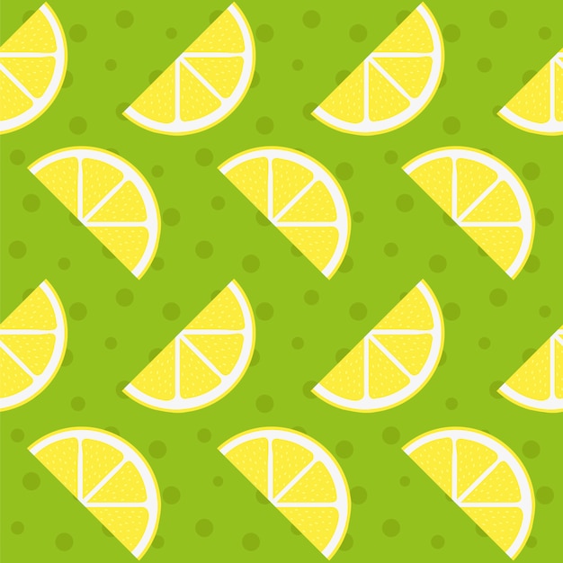 레몬 패턴 배경