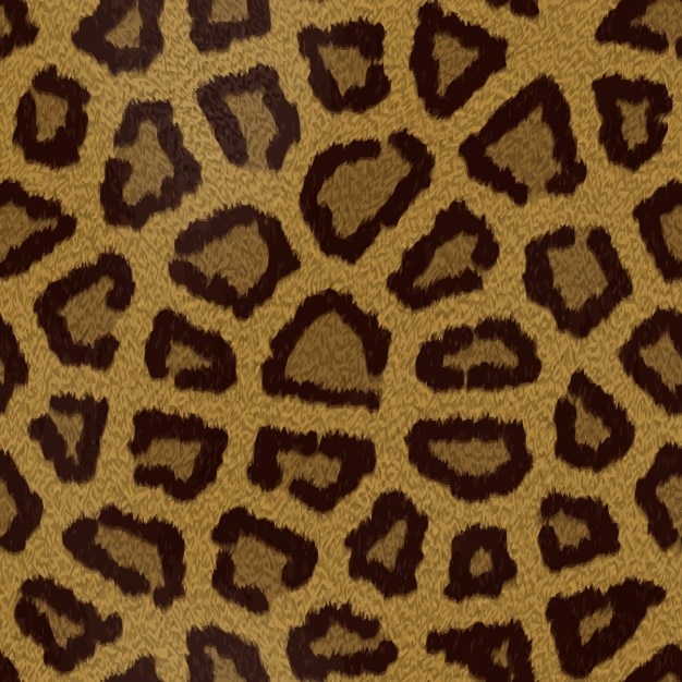 Free vector leopard hair texture