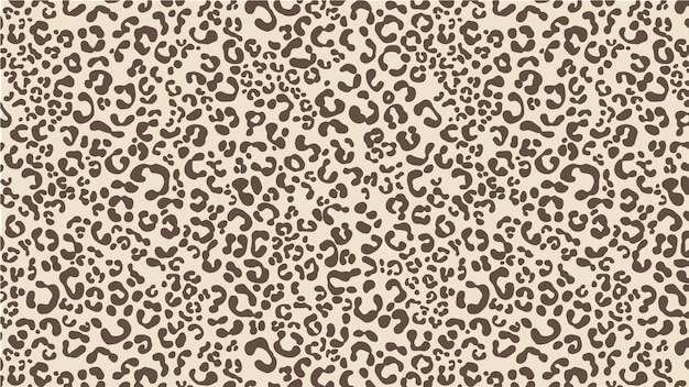 Leopard print pattern