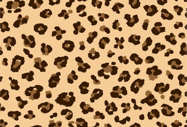 Leopard Print Texture Background