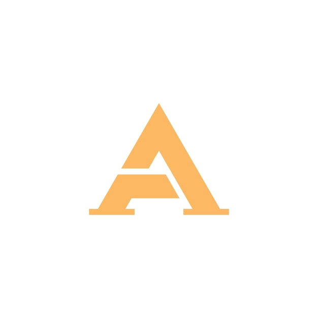 Бесплатное векторное изображение Буква а . дизайн логотипа