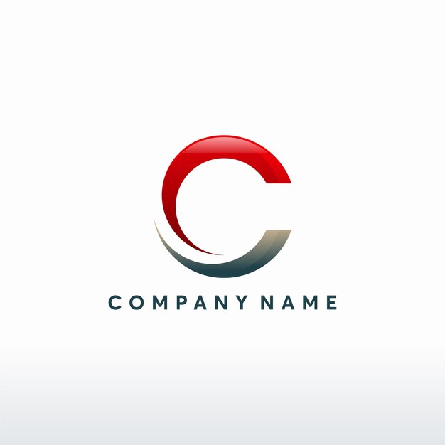 Letter c logo icon design vector, modern logo initial template