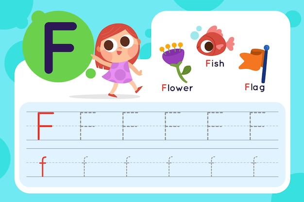 23+ Preschool Letter F Worksheets