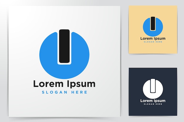 Letter O I modern Logo Inspiration isolated on white background