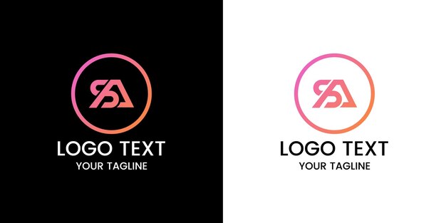 Premium Vector Sa Logo Design Template Vector Graphic Branding Element