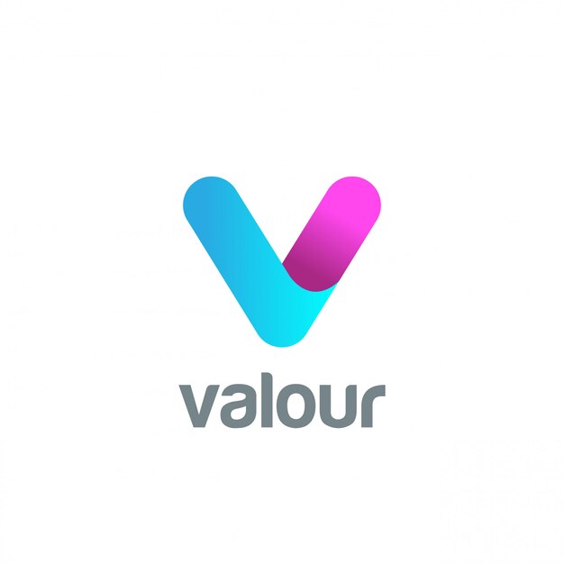 Letter V Logo icon.