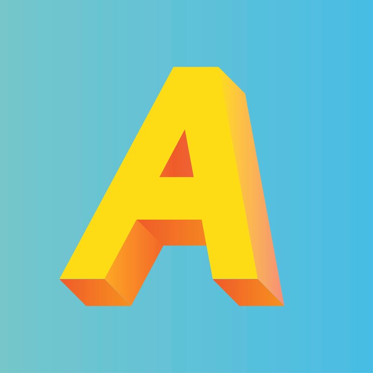 Free Vector a letter 