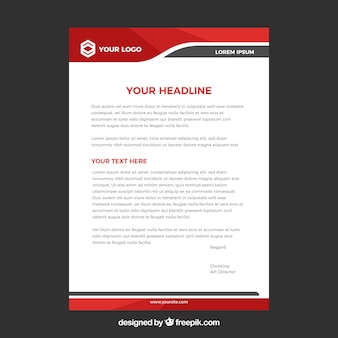 Free Letterhead Template from img.freepik.com