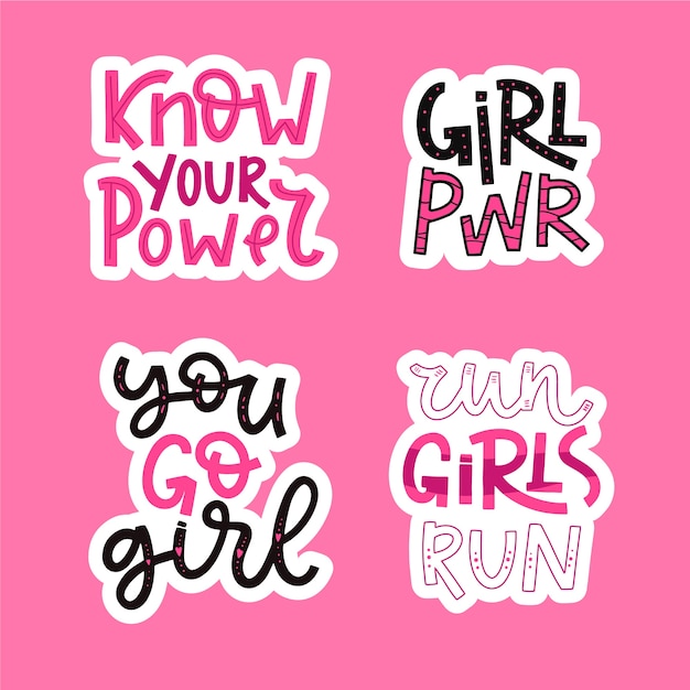 You Go Girl Neon Lettering On Stock Vector (Royalty Free) 2099927416