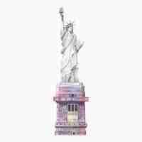 Free vector liberty statue