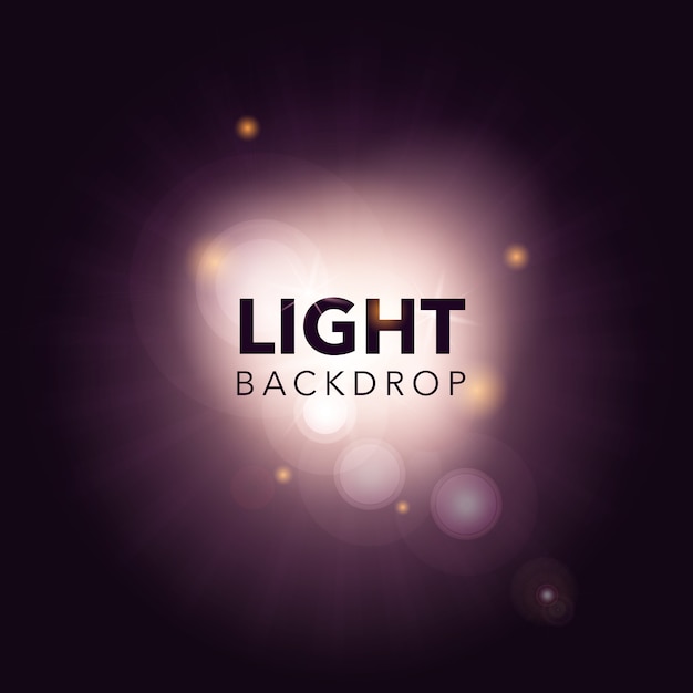 Light background design