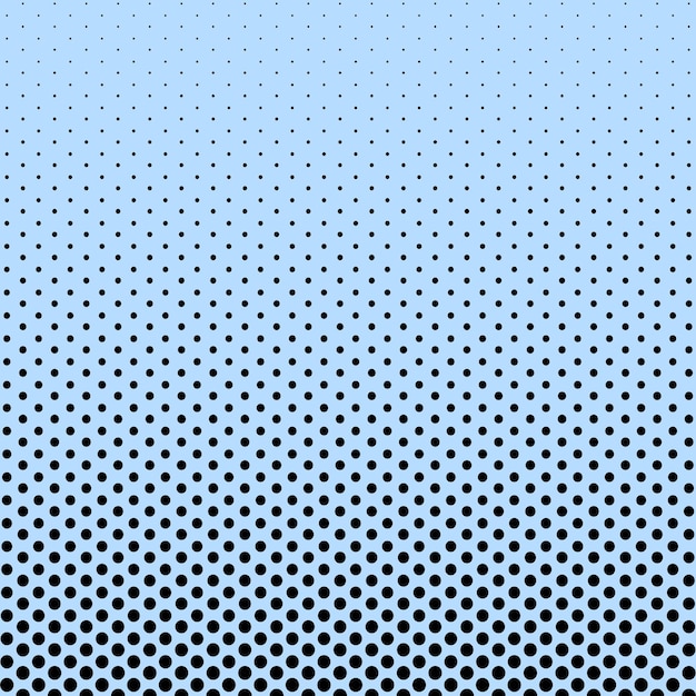 Light blue background black dots