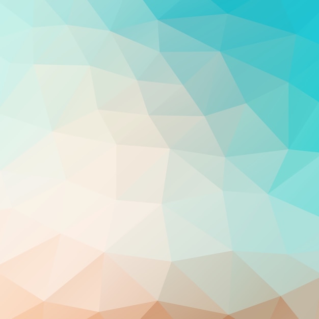 Free vector light blue polygonal background