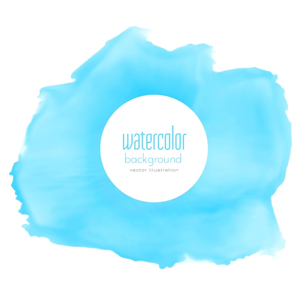 Free vector light blue watercolor texture background