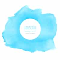 Free vector light blue watercolor texture background