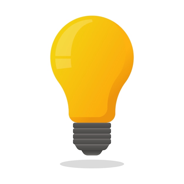 Free vector light bulb gradient