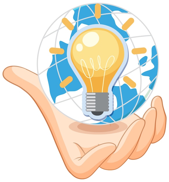 Light bulb icon design