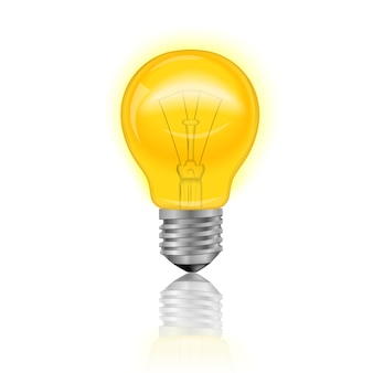 Light bulb realistic