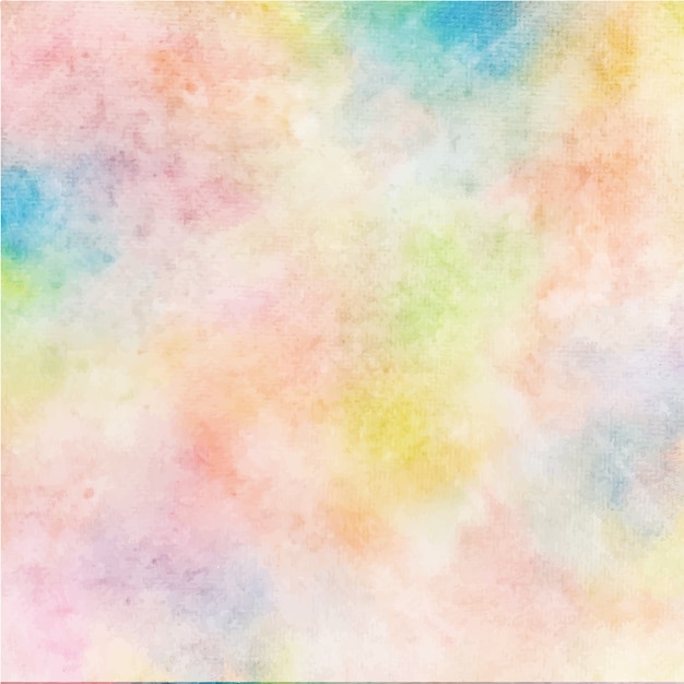 Light colors watercolor background