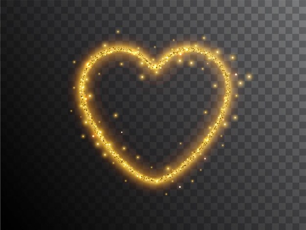 coeur en neon heart Image, animated GIF