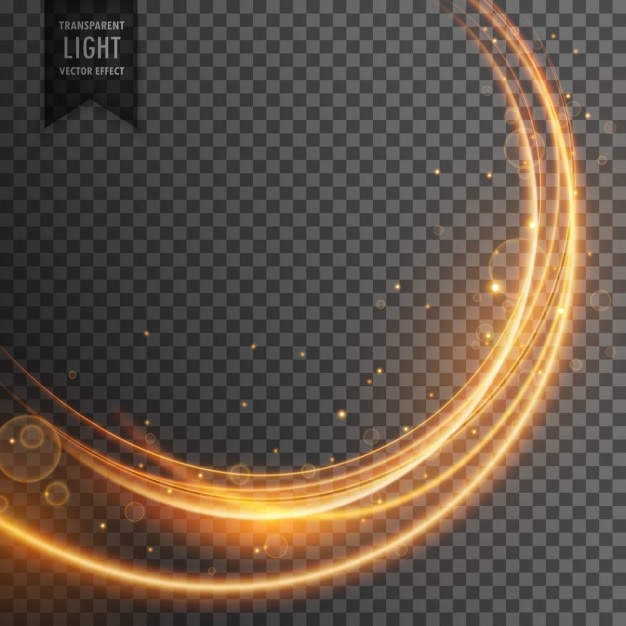 Light effect with circular shape