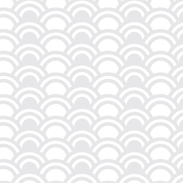 Free vector light gray seamless wave patterned background vector