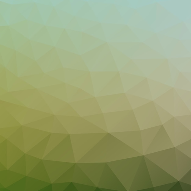 Free vector light green polygonal background