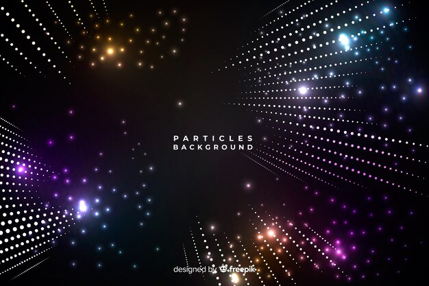 Light particles background