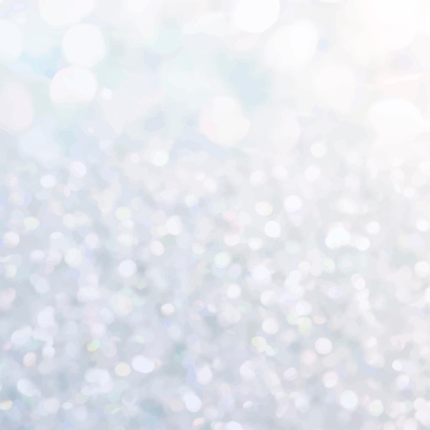 Free vector light silver glitter textured background vector