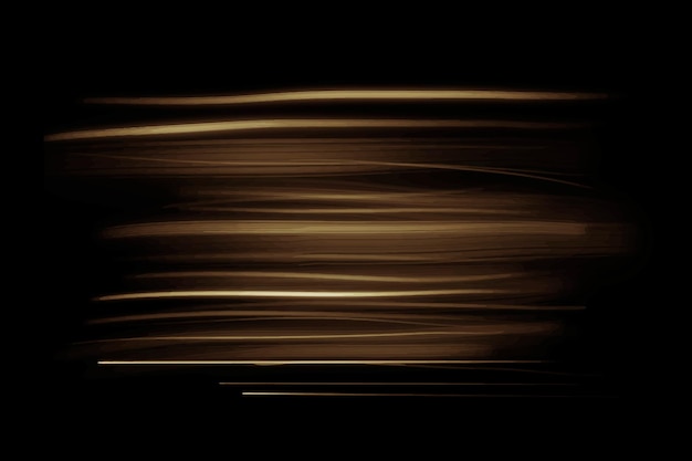 Light streak element vector in black background