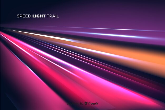 Light trail background