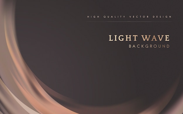 Free vector light wave border background