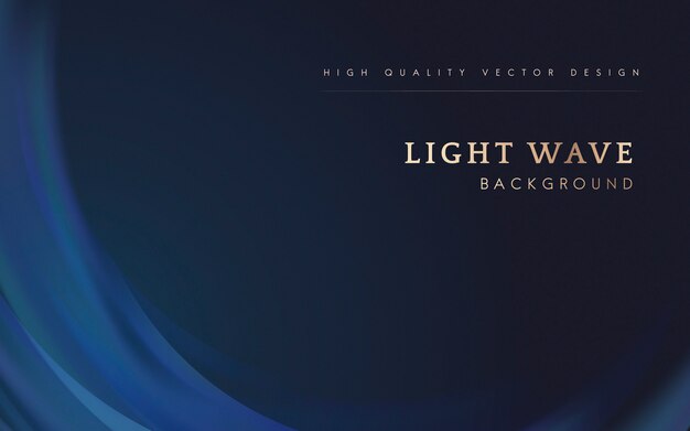 Light wave border background