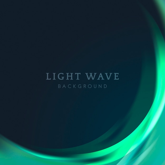 Free vector light wave border background