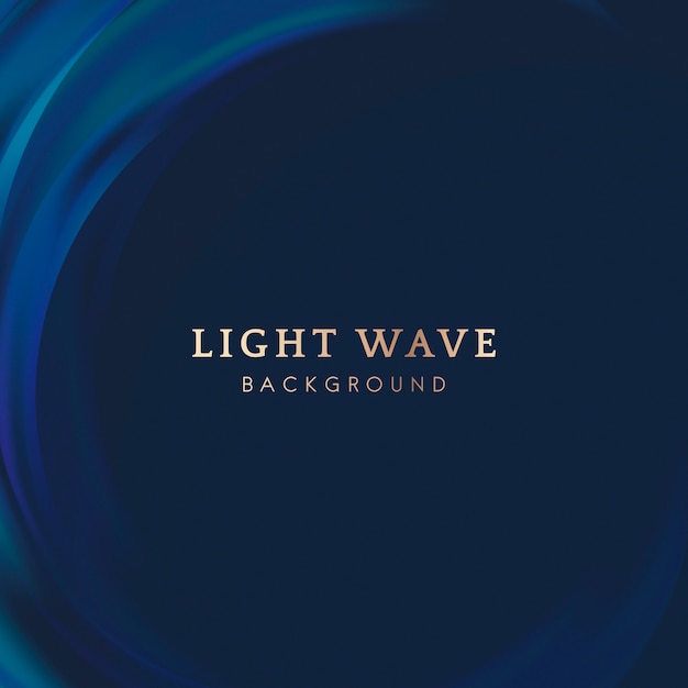 Бесплатное векторное изображение Фон границы световой волны